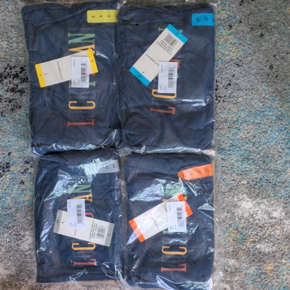 NWT Lucky Kids 2-piece set Blue - Picture 4 of 4